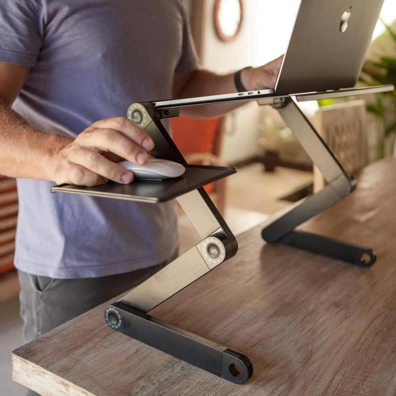 ErgonomiX™ Adjustable Desk (with Mouse Panel) - Ergo X Tech